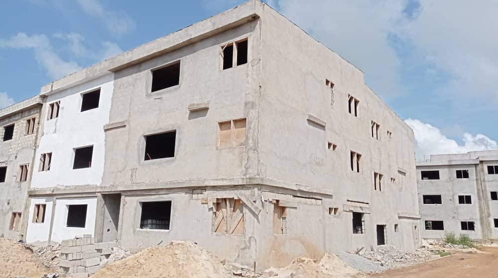 Illustration des bâtiments R+3 Cité Espérance à Songon